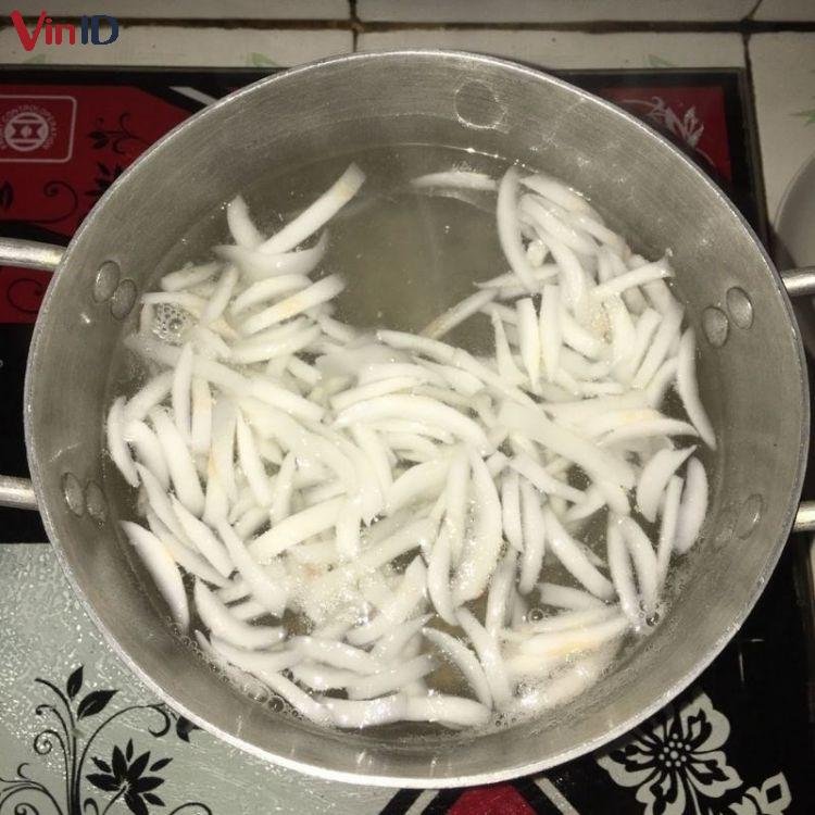 Nấu rau câu dừa sợi Nấu rau câu dừa sợi