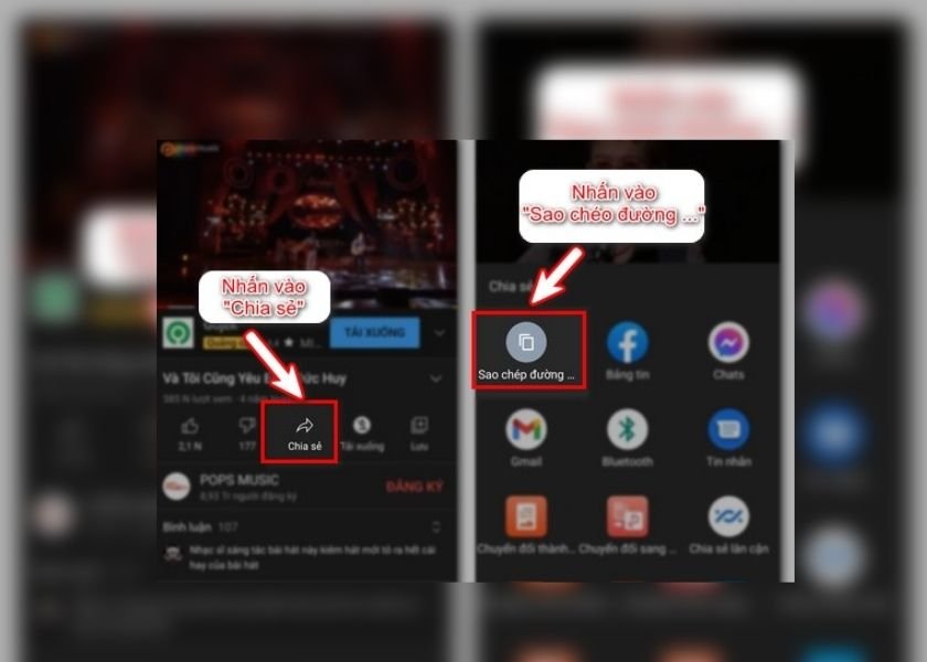 Cách cài nhạc chuông từ Youtube trên điện thoại Android