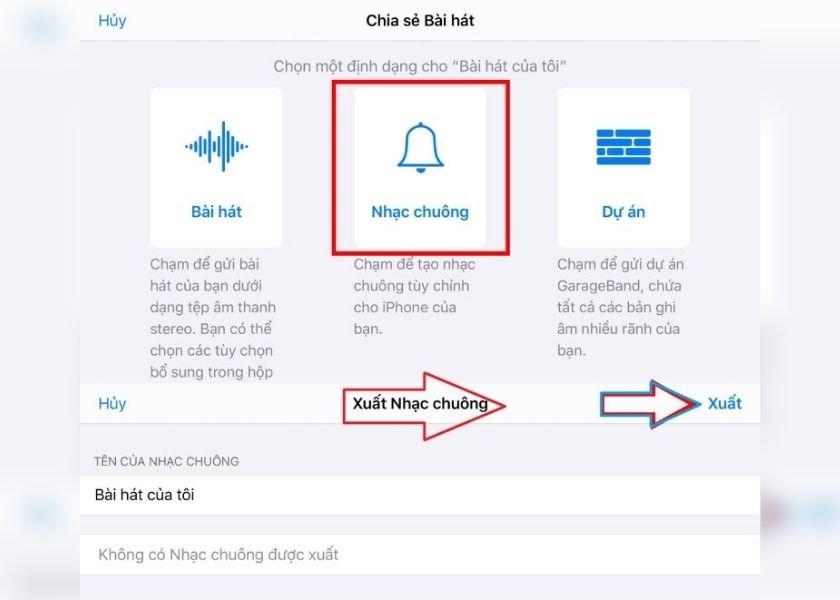Chỉnh sửa đoạn nhạc