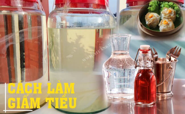 Cách làm giấm tiều