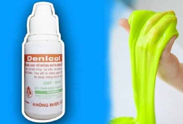 Cách làm slime trong suốt bằng dung dịch rơ miệng