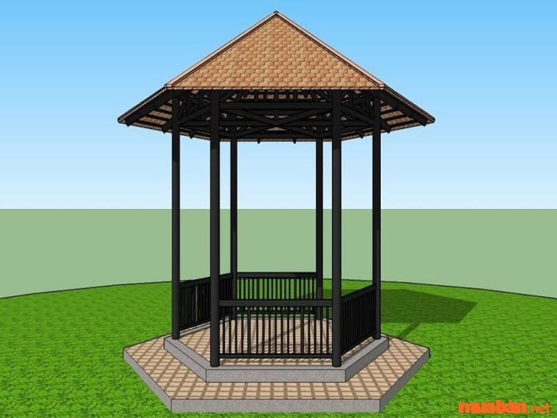 Chòi nghỉ: Công dụng và lưu ý khi thiết kế