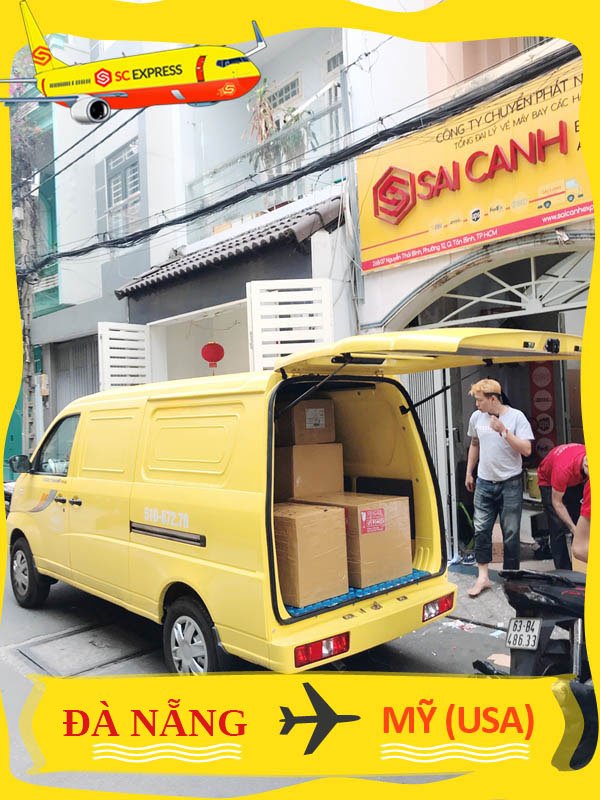 Chuyển phát nhanh từ Đà Nẵng đi Mỹ