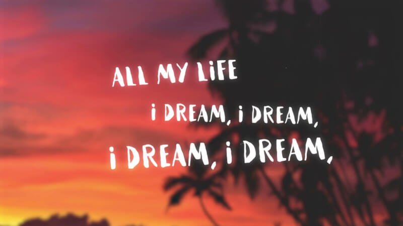 Hình 1. Video Lyrics tự edit trở nên độc đáo hơn