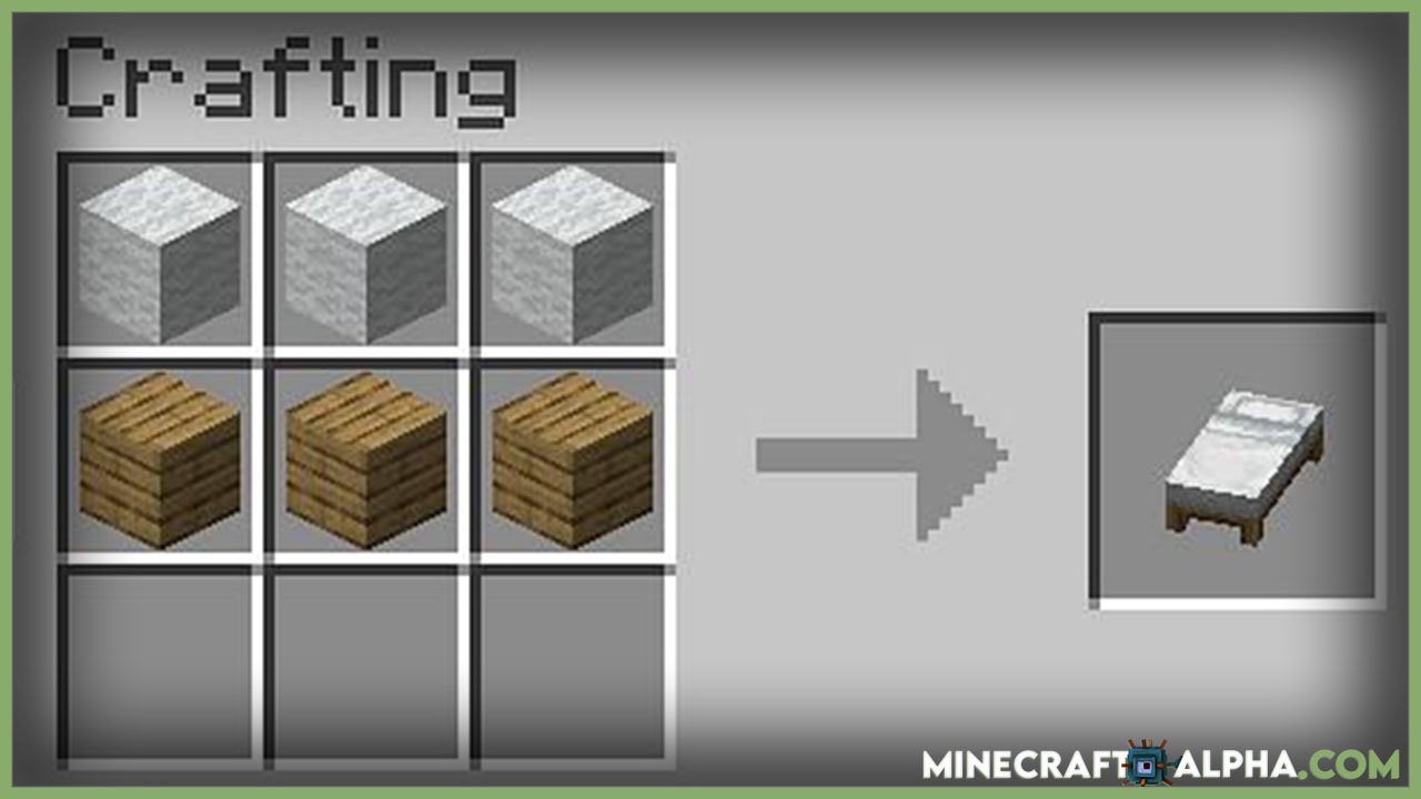 Làm thế nào để tạo giường Minecraft? (Công thức chế tạo) Làm thế nào để tạo giường Minecraft? (Công thức chế tạo)