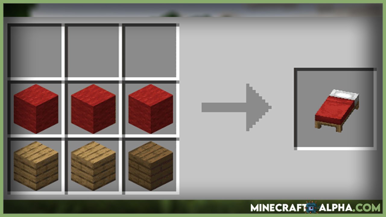 Làm thế nào để tạo giường Minecraft? (Công thức chế tạo) Làm thế nào để tạo giường Minecraft? (Công thức chế tạo)