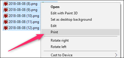 Tạo file pdf từ hình ảnh bằng cách sử dụng File Explorer