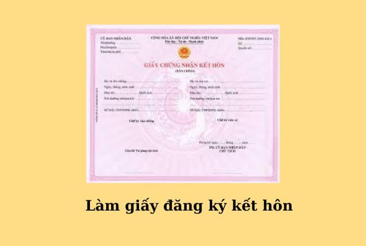 Huong dan lam giay ket hon