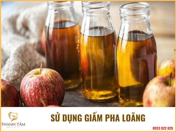 Sử dụng giấm