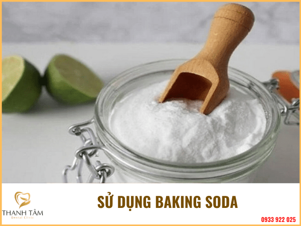 Sử dụng baking soda