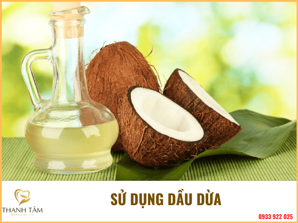 Sử dụng dầu dừa