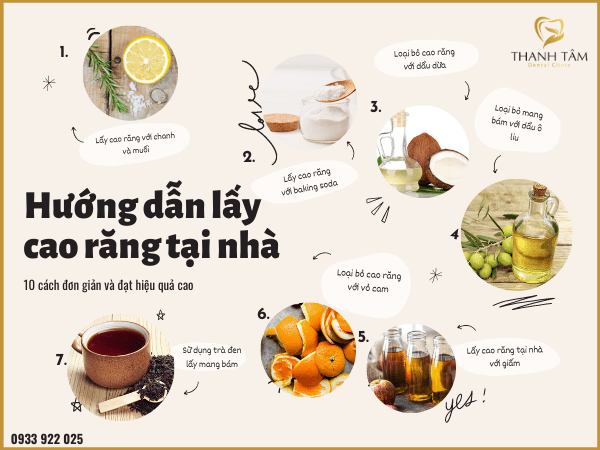 Hướng dẫn lấy cao răng tại nhà