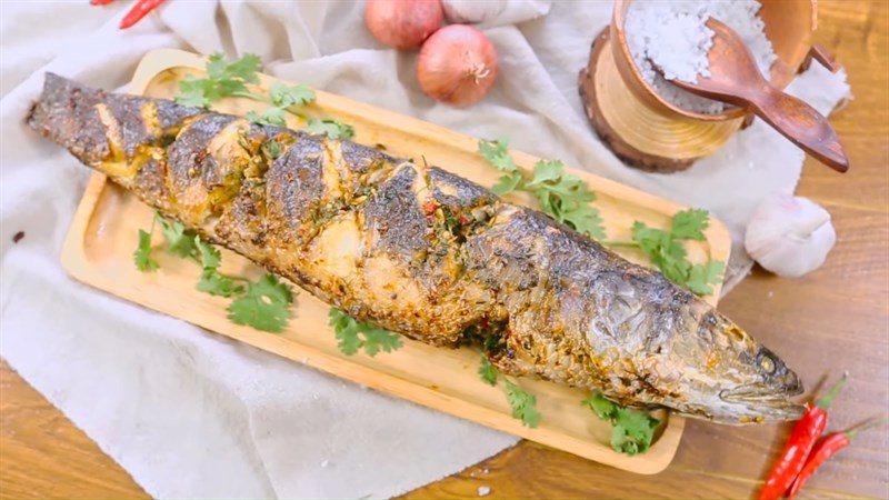 Cá lóc nướng muối ớt