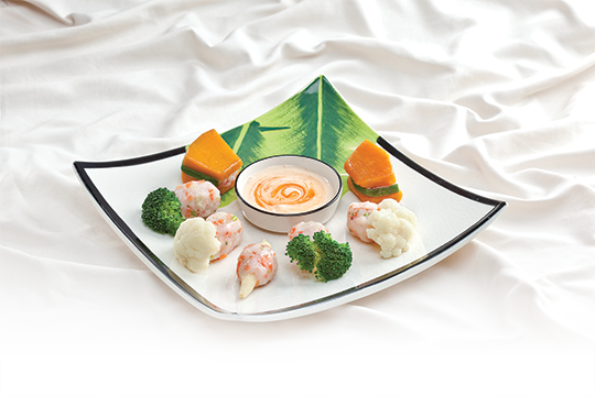 làm chả tôm hấp cho bé
