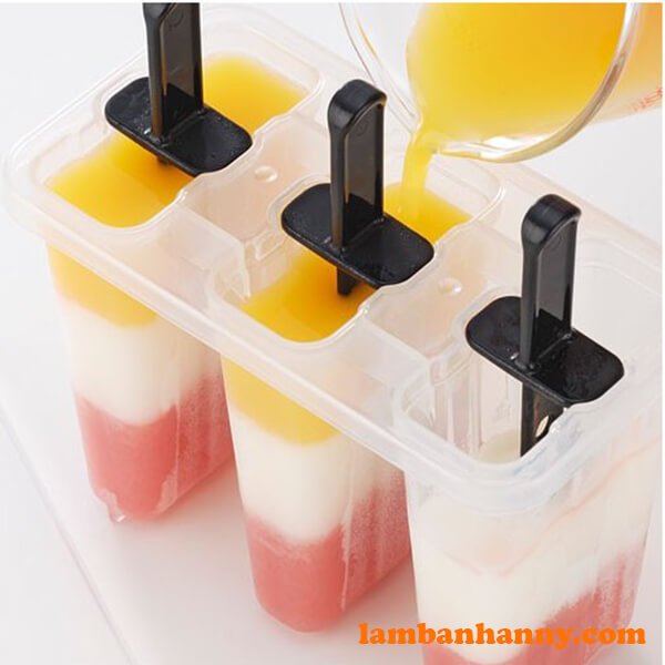 Khuôn làm kem tại nhà tiện dụng