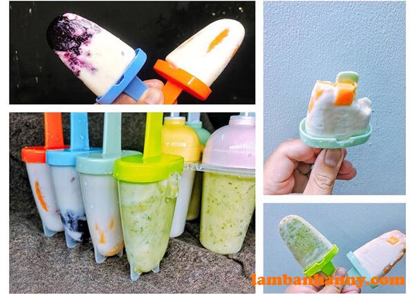 Làm kem que siêu dễ dàng