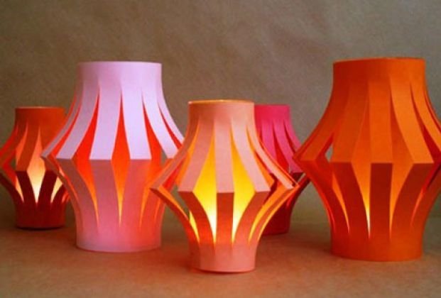 Cách làm đèn trung thu bằng giấy siêu đẹp