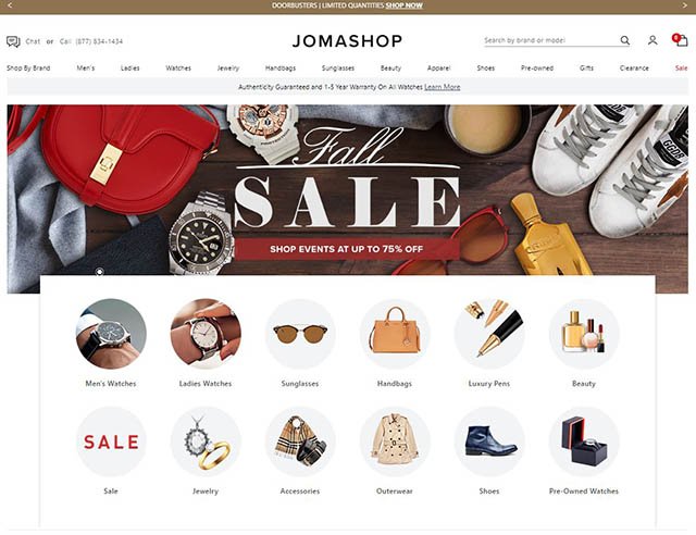 Order Hàng Mỹ trên Jomashop