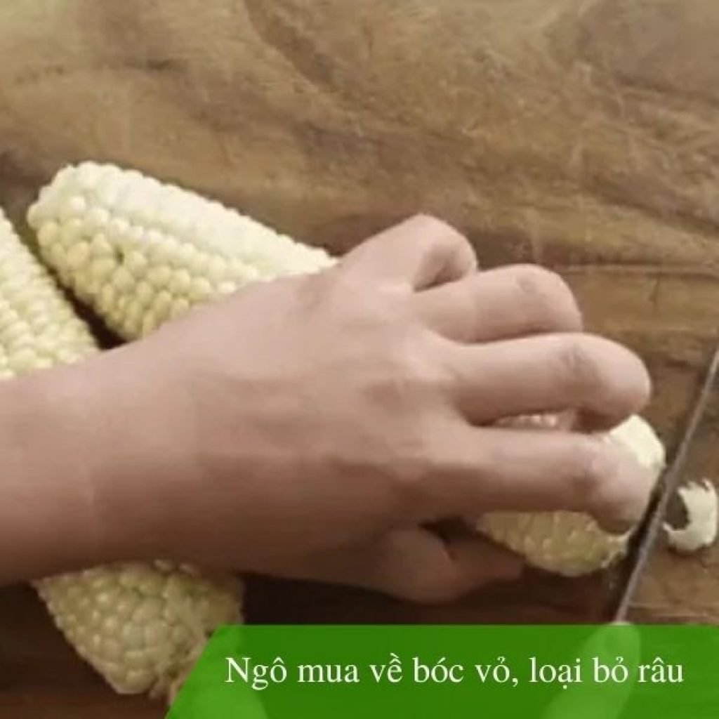 Sơ chế ngô