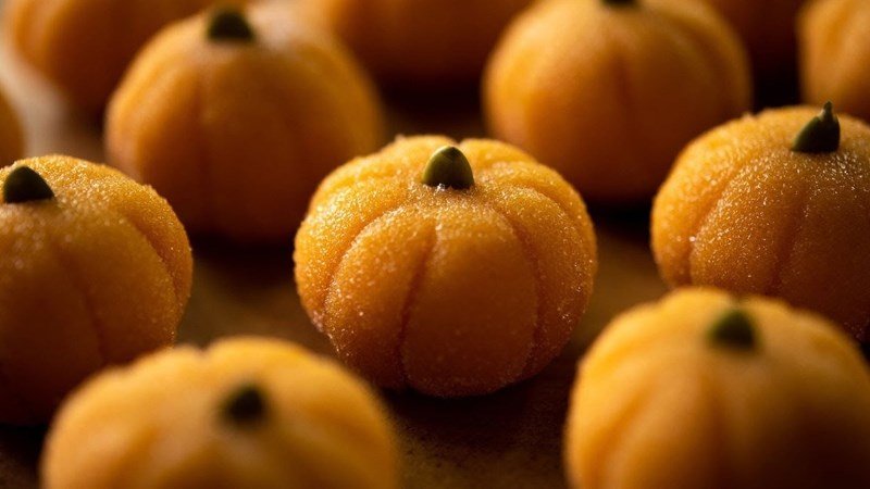 Bánh bí đỏ sữa đặc