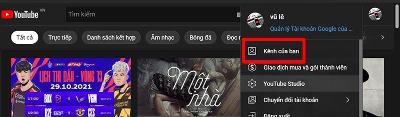 Chọn Kênh của bạn Chọn Kênh của bạn