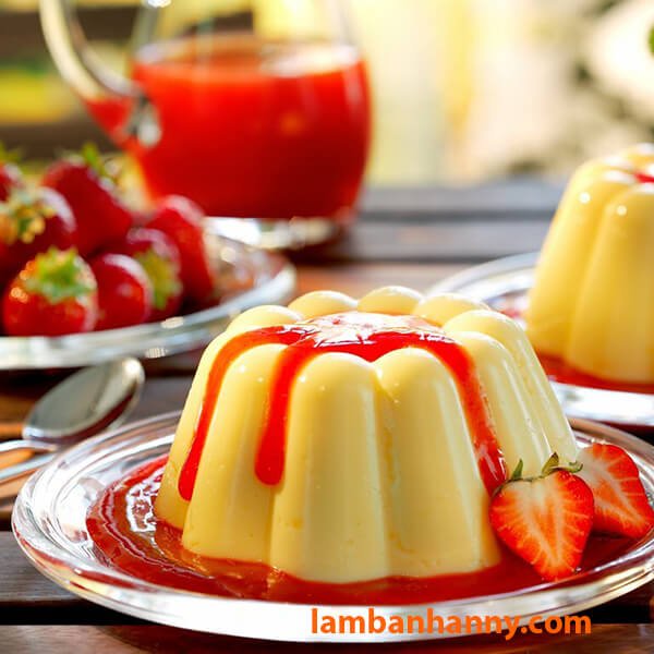 Với Whipping, bạn có thể biến tấu với các loại Pudding khác nhau