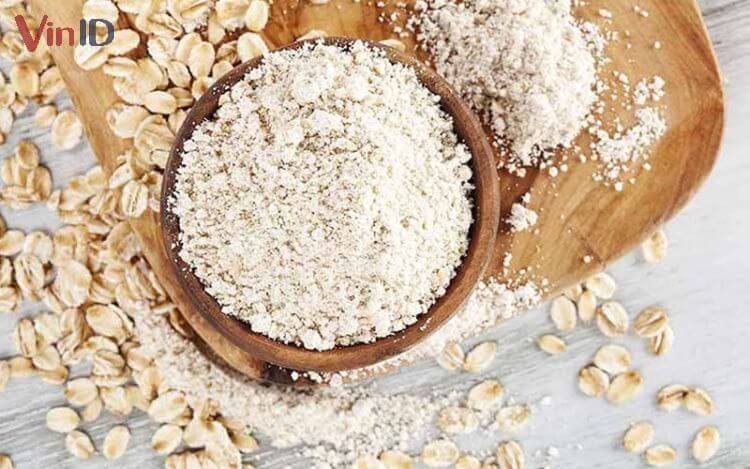 Chọn bột yến mạch mịn làm bánh 