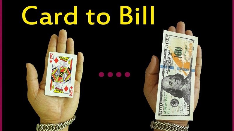 ảo thuật đơn giản biến là bài thành tiền