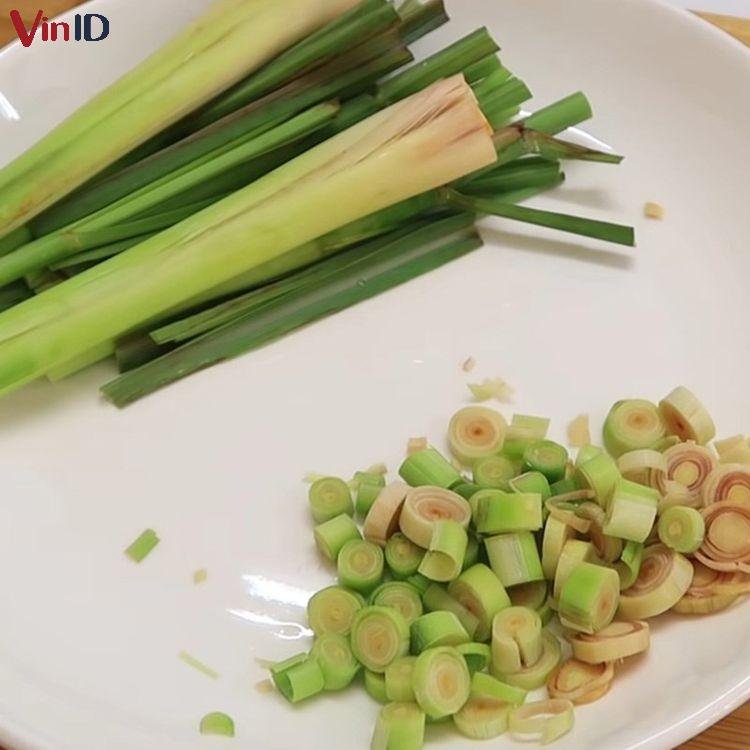 Chuẩn bị phần sả