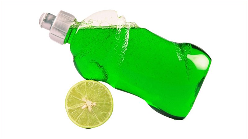 Làm sáng bạc 925 bằng nước rửa chén + chanh