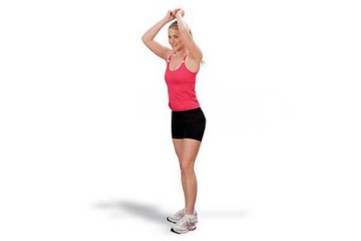 Xoay eo là bài tập Aerobic giảm mỡ bụng toàn thân được rất nhiều người áp dụng