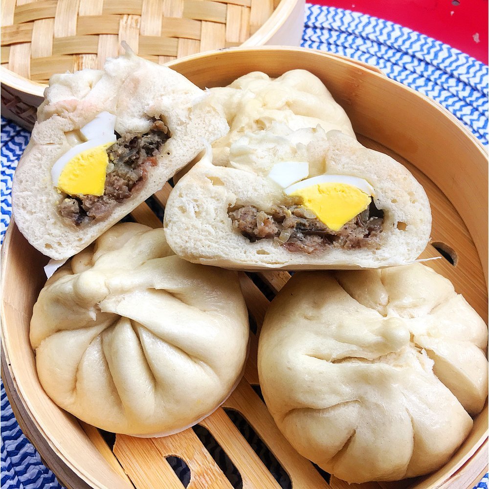 baking soda lam banh bao