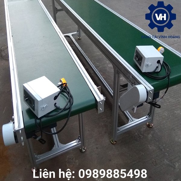 Băng tải khung nhôm định hình