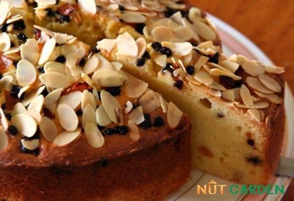 Bánh bông lan bột hạnh nhân keto