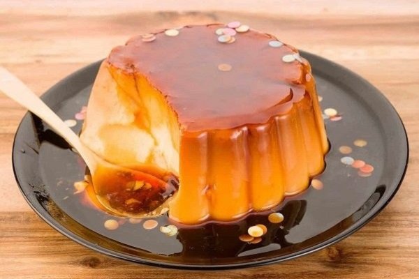 bánh flan bằng lò nướng