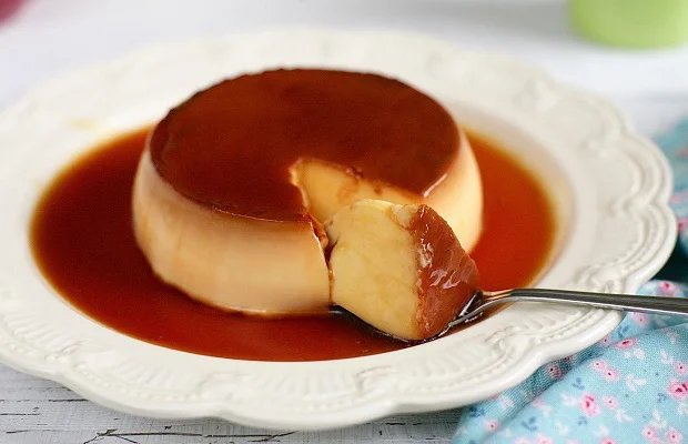 bánh flan mềm mịn thơm ngon