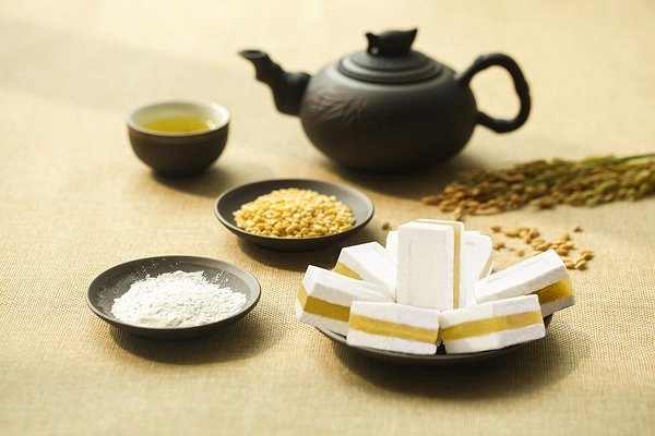 Bánh khảo nhận đậu xanh thơm ngon