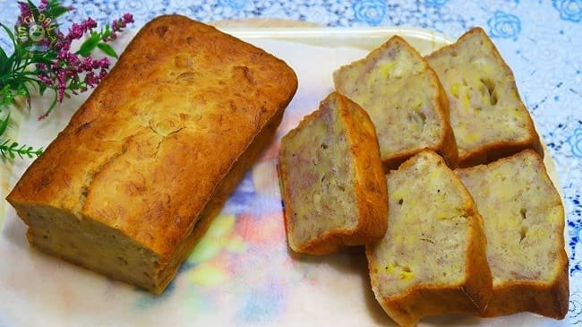 Món bánh mì chuối nướng thơm ngậy