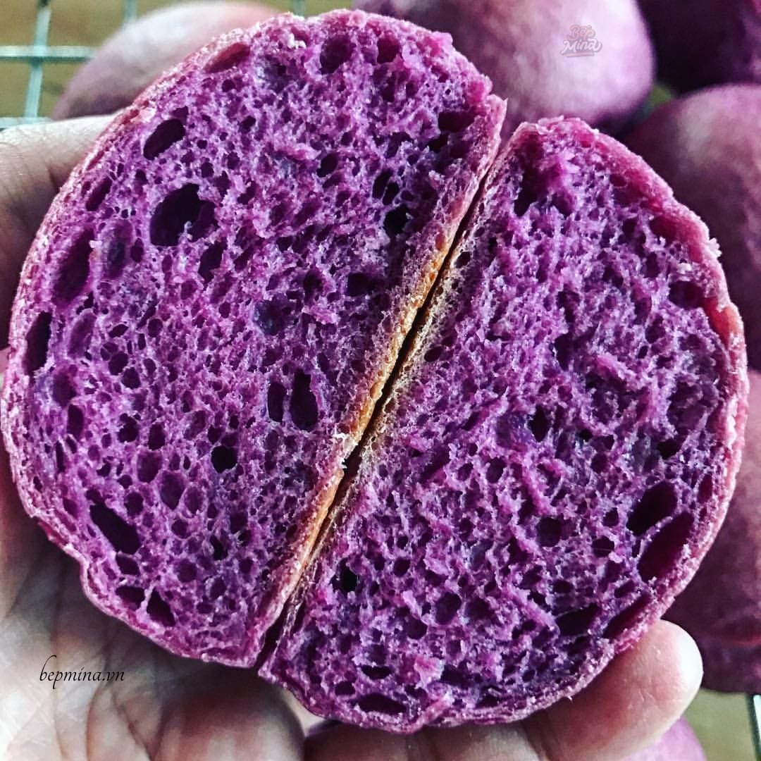 bánh mì khoai lang tím
