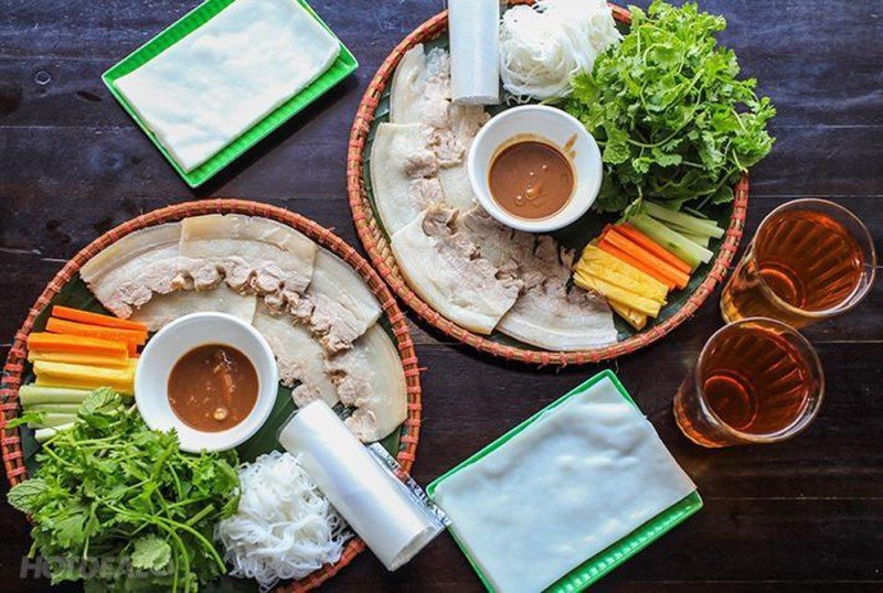 cách làm thịt ba chỉ cuộn hấp