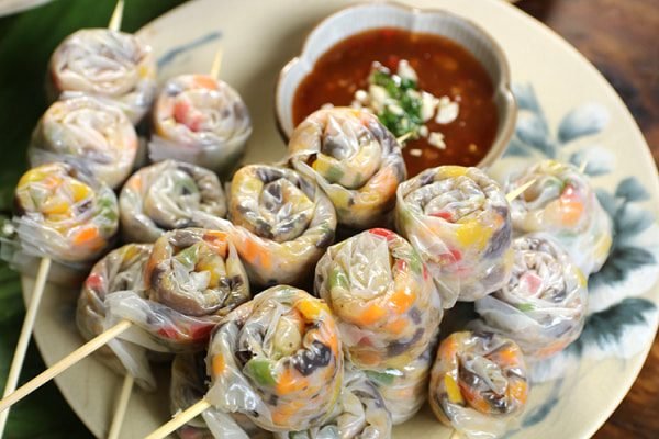 bánh tráng lụi thơm ngon