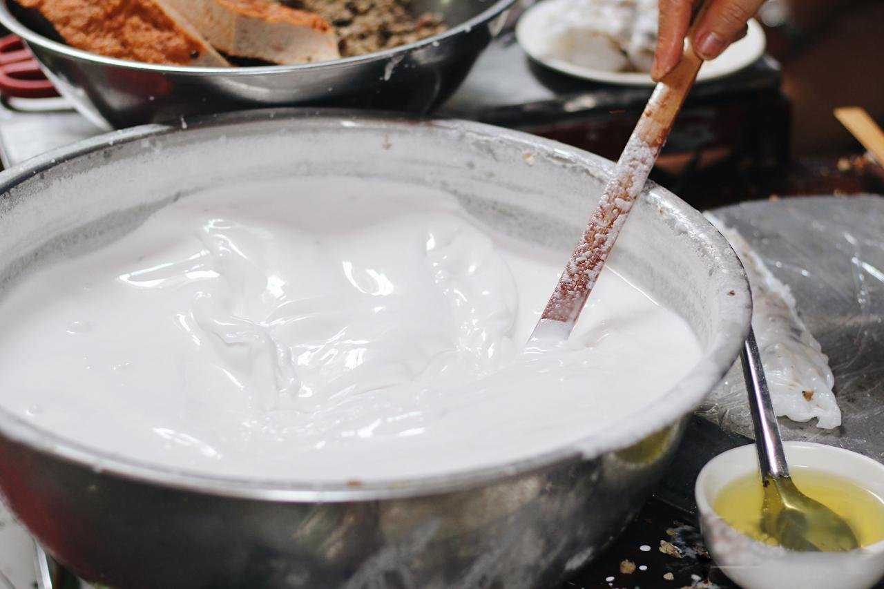 pha bột
