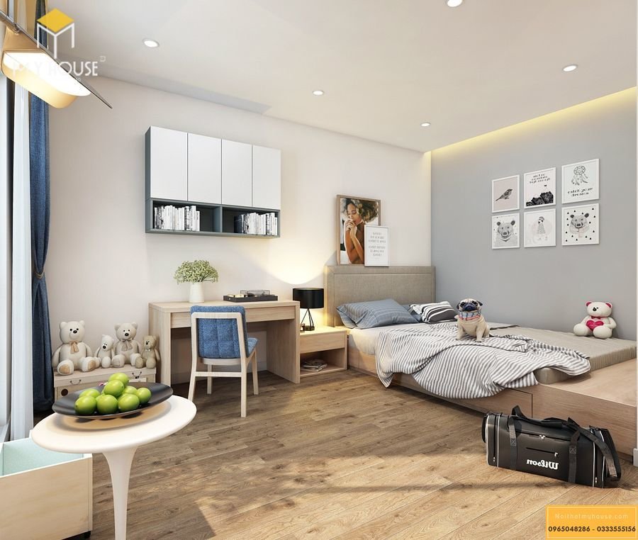 Nội thất tủ gỗ sồi đẹp 2022