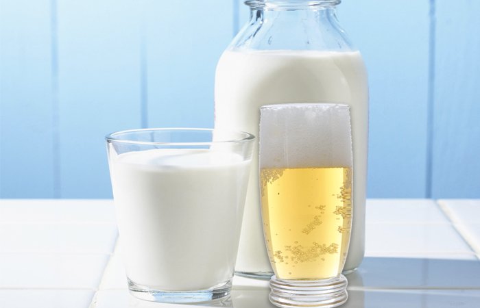Chăm sóc tóc khô xơ bằng sữa tươi và bia