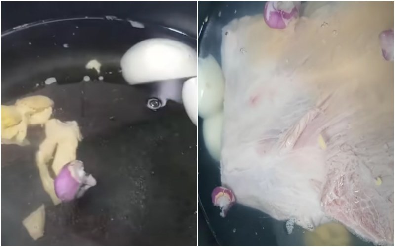 Luộc thịt heo Luộc thịt heo
