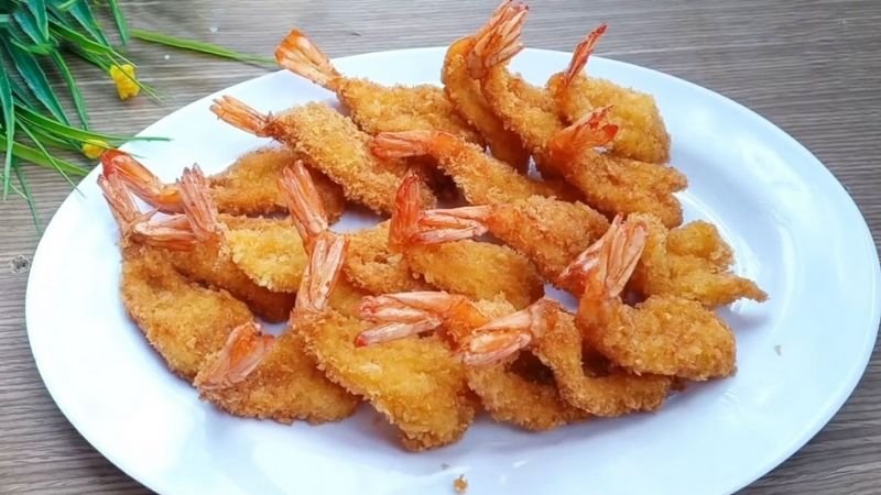 Tôm chiên xù Tôm chiên xù