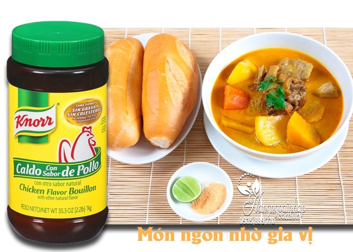 Bột nêm Gà Knorr Chicken Flavor Bouillon