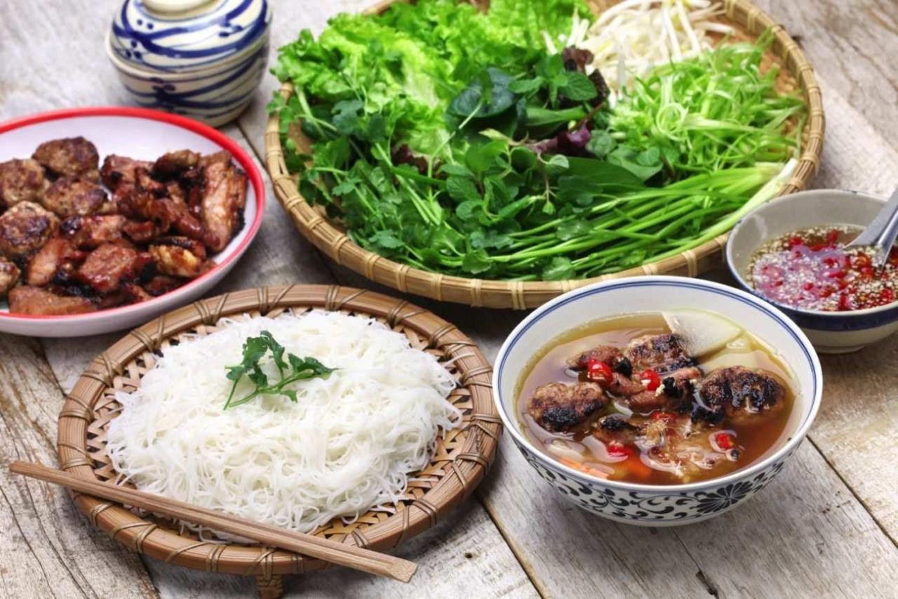 cách ướp thịt làm bún chả nướng