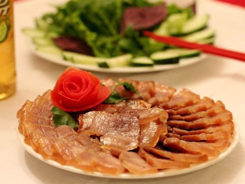 thịt heo ngâm nước mắm