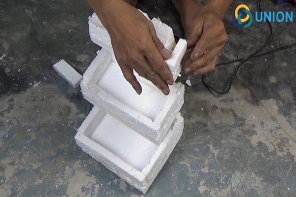 các bước làm thác nước mini trong nhà